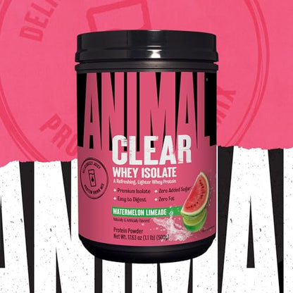 Clear Whey Isolate Protein Powder - Easy to Digest and Mix, 5g BCAA, Deliciously Juicy
