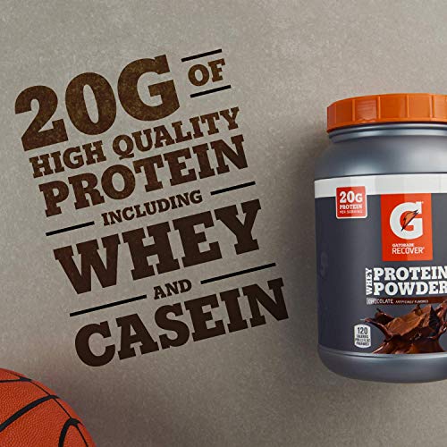 Gatorade Whey Protein Powder, Chocolate, 22.4 Ounce (20 servings per canister