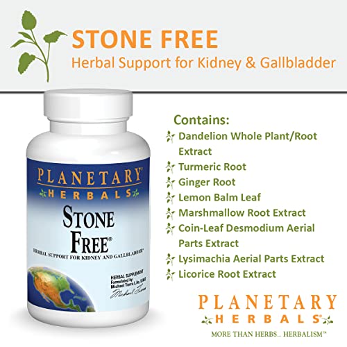 Planetary Herbals Stone Free Tablets, 90 Count