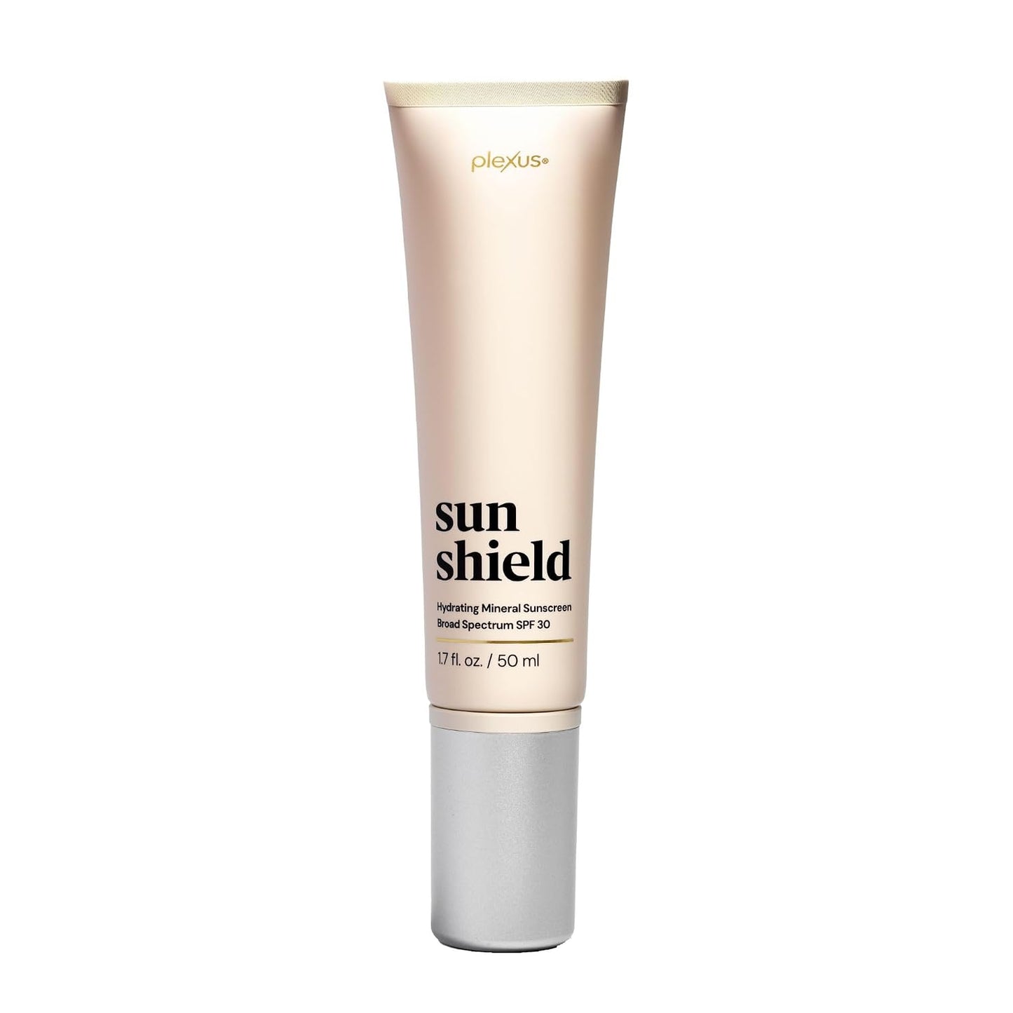Plexus Sun Shield™ Mineral SPF 30 Face Sunscreen | Hydrating Matte Daily Moisturizer + Broad Spectrum SPF | Non-Greasy Formula with Zinc Oxide, Ceramides & HA