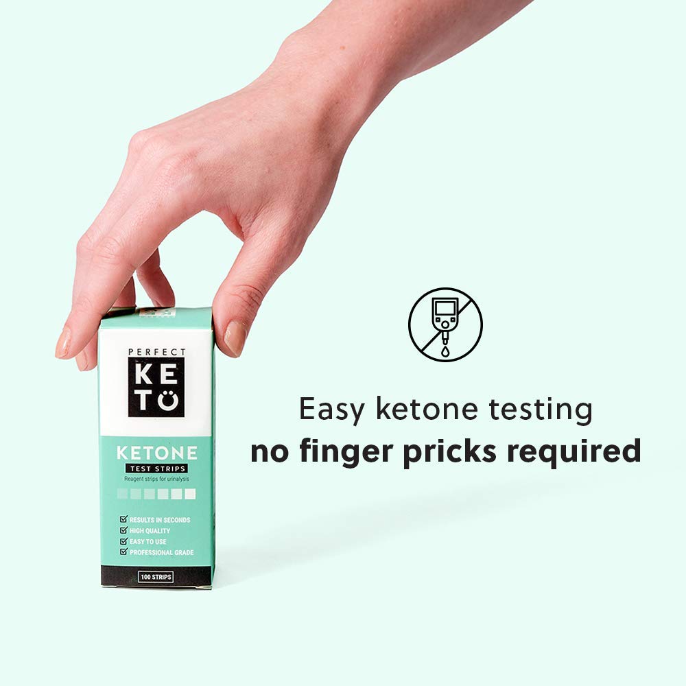 Perfect Keto Test Strips - Best for Testing Ketones in Urine on Low Carb Ketogenic Diet