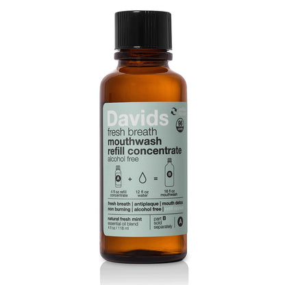 Davids Nano Hydroxyapatite Mouthwash Refill Alcohol-Free Fluoride-Free