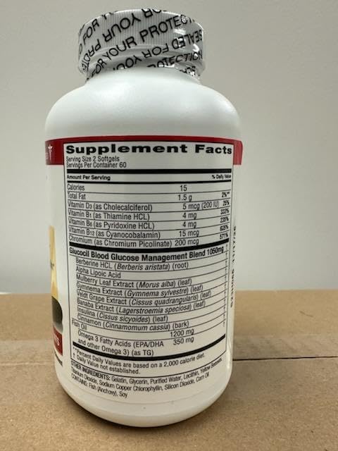 Glucocil – Premium Blood Sugar Support - Over 2 Million Bottles Sold