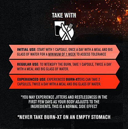 Burn-XT for Men & Women - Improve Focus & Increase Energy - Premium