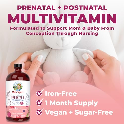 MaryRuth Organics Postnatal & Prenatal Vitamins for Women | Sugar Free | Womens