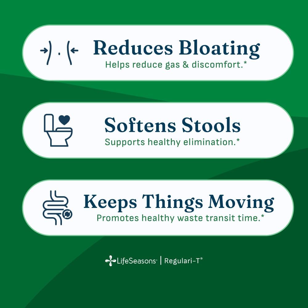 Lifeseasons Bowel Support Regulari T, 60 CT