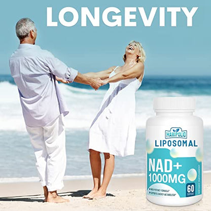 Liposomal NAD+ Supplement 1000 mg | Highest NAD Pontecy | Max Absorption | Pure NAD