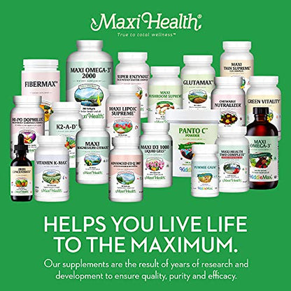 Maxi-Health Chewable Prenatal Vitamin - Over 25 Essential Vitamins and Minerals - Doctor Formulated
