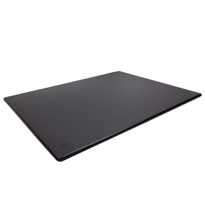 Thirteen Chefs Cutting Boards for Kitchen - 24 x 18 x .5" Black Color Coded Plastic Cutting 