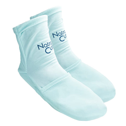 NatraCure Cold Therapy Socks - Reusable Gel Ice Frozen Slippers for Feet
