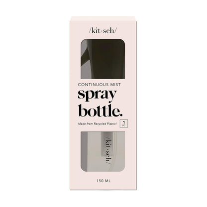 Kitsch Continuous Spray Bottle for Hair, Mister Spray Bottle with Ultra Fine Water Mist