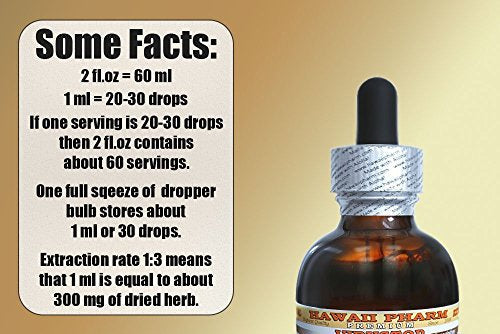 HawaiiPharm Zi Su Ye Alcohol-Free Liquid Extract, Zi Su Ye (Perilla Frutescens) Dried Leaf