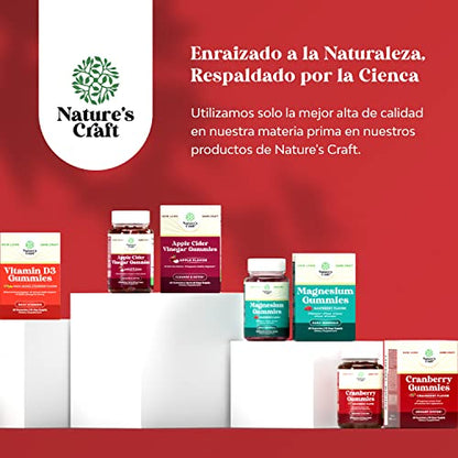 Gomitas ACV de Vinagre de Sidra de Manzana – Suplemento de Energético Natural con la