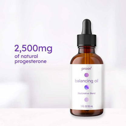 Proov Balancing Oil (Unscented) Plus Pro and Boost Supplements | Support Your Body's
