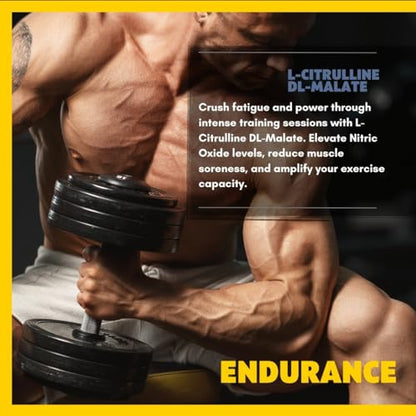 Evolve Nutraceuticals Nitric Oxide Booster 5X Strength, 120ct, Stamina & Endurance