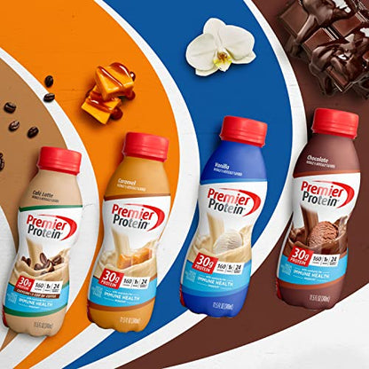Premier Protein Shake, Chocolate, 30g Protein 1g Sugar 24 Vitamins Minerals Nutrients