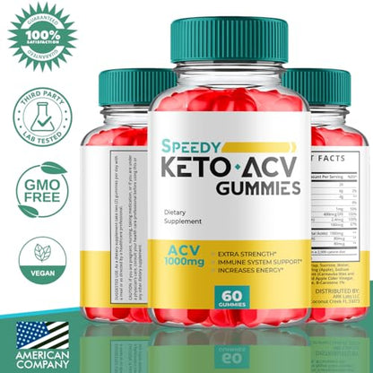 Speedy Keto ACV Gummies Advanced Weight Loss, Speedy Keto ACV Gummies 1000MG