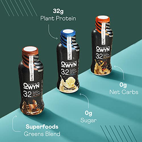 OWYN Only What You Need Pro Elite Vegan High Protein Keto Shake, 32g Protein