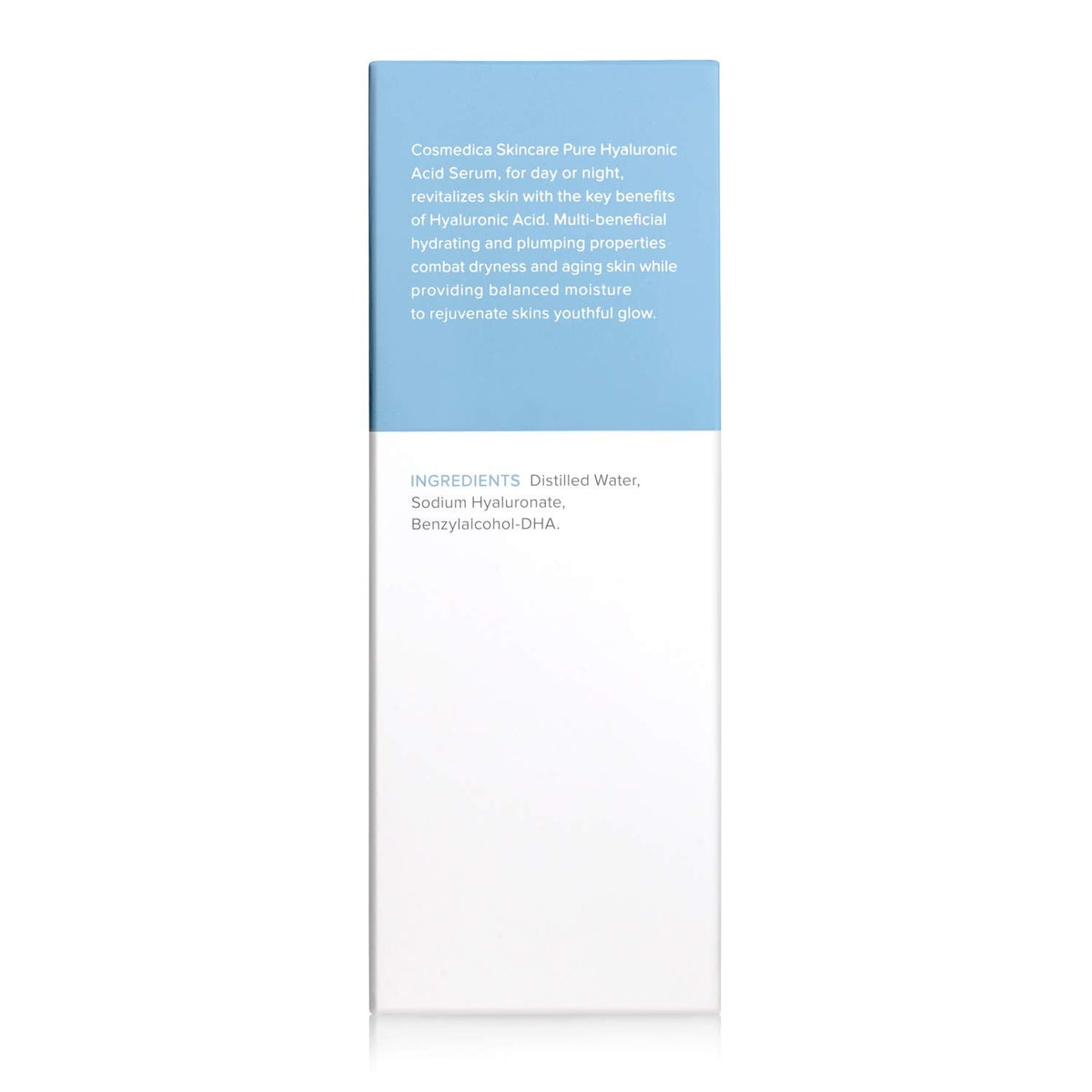Hyaluronic Acid Serum for Skin 100% Pure-Anti-Aging Serum - Intense Hydration