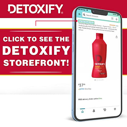 Detoxify – Xxtra Clean Herbal – Tropical Fruit Flavor - 20 oz – Professionally Formulated