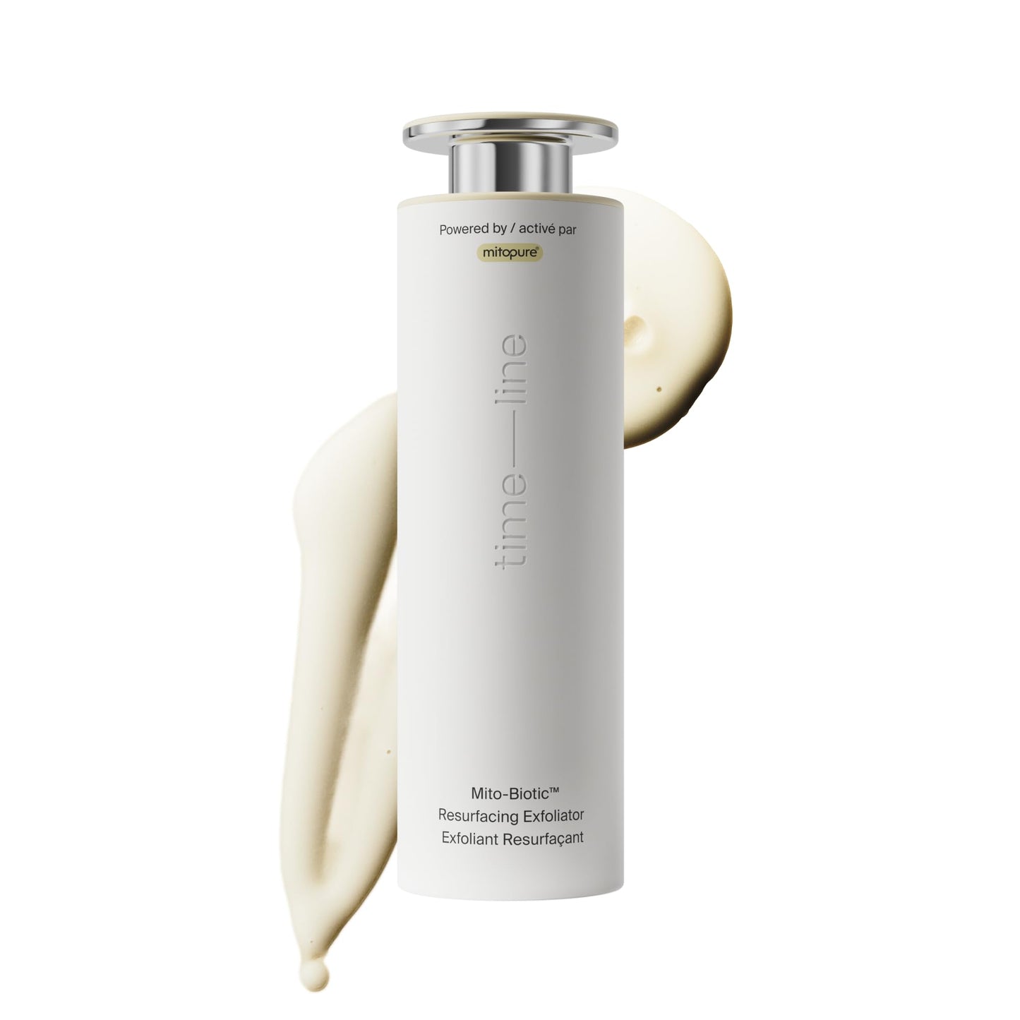 Timeline Mitopure™ Resurfacing Face Exfoliator- with Plant-Based Acids to Purify, Tone, Hydrate, Refine Texture & Unclog Pores - 3.38 Fl Oz