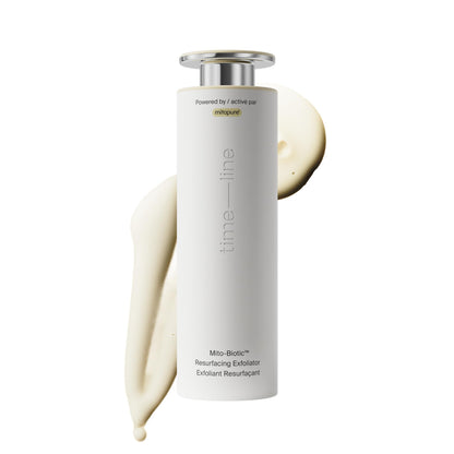 Timeline Mitopure™ Resurfacing Face Exfoliator- with Plant-Based Acids to Purify, Tone, Hydrate, Refine Texture & Unclog Pores - 3.38 Fl Oz