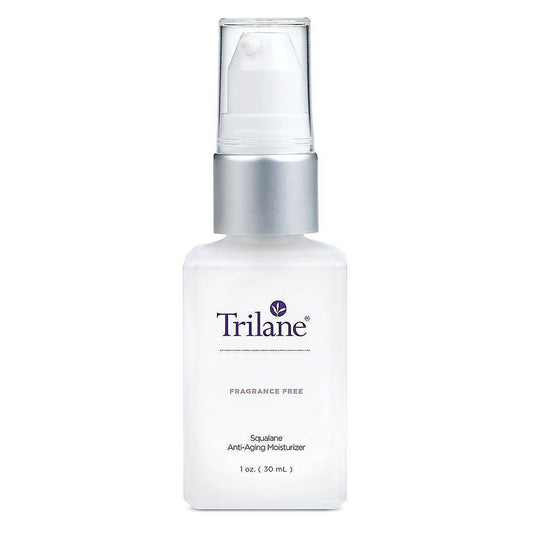 Trilane Squalane Anti-Aging Moisturizer and Beauty Oil Nourishes and Reduces Dry, Rough, Flaky Skin (Fragrance-Free)