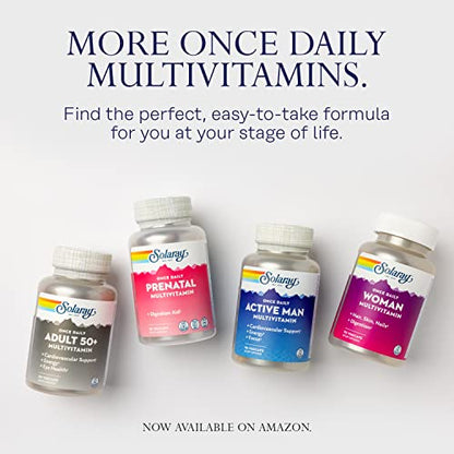 Solaray Once Daily Prenatal Multivitamin with Iron & DHA, Prenatal Vitamins and Minerals