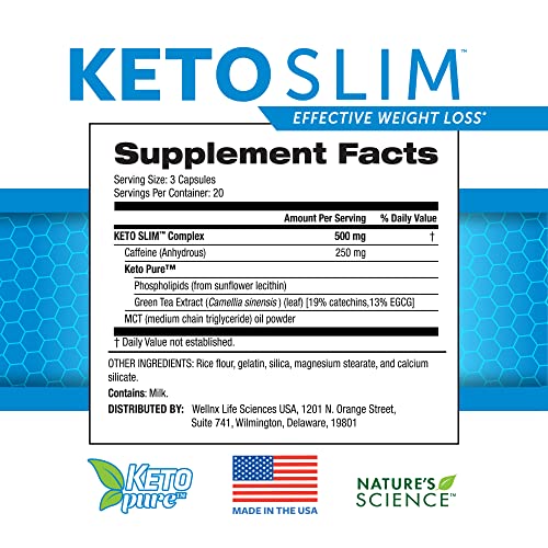 Nature's Science Keto Slim, 60ct