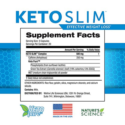 Nature's Science Keto Slim, 60ct
