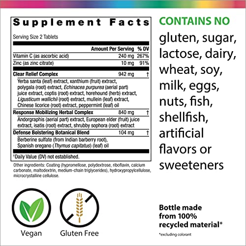 Rainbow Light Counter Attack Immune Support, Dietary Supplement Provides Immune