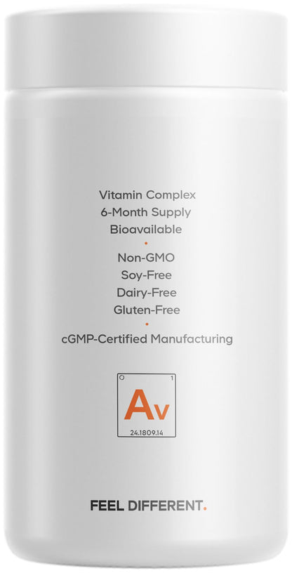 Codeage ADK Vitamins Supplement - Essential Vitamin A, D3 5000 IU, K1 & K2 (MK4 & MK7) - 6-Month Supply - 1 Capsule per Serving, Non-GMO, Gluten-Free - 180 Capsules