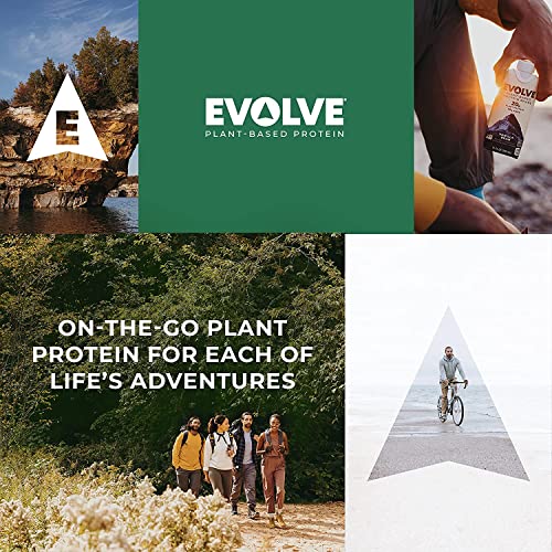 Evolve Plant Based Protein Shake, Double Chocolate, 20g Vegan Protein