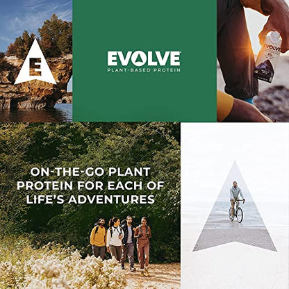 Evolve Plant Based Protein Shake, Double Chocolate, 20g Vegan Protein
