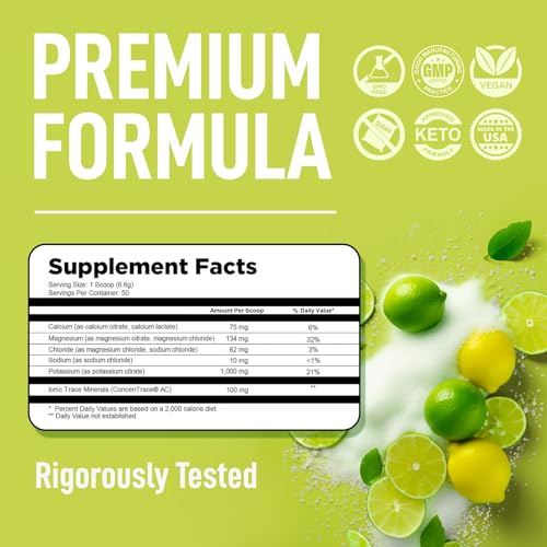 Keppi Keto Electrolytes Powder No Sugar | Zero Carbs | Made in USA | Advanced