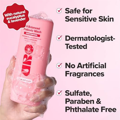 O Positiv URO Vaginal Probiotic and URO pH Balanced Probiotic Wash Bundle