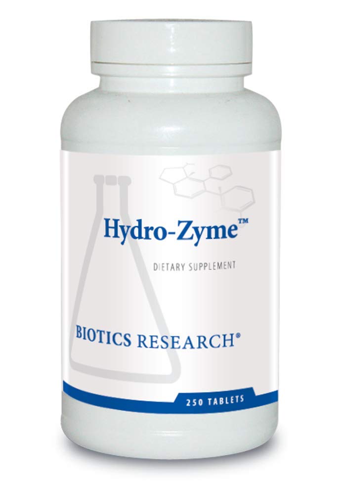 Biotics Research Hydro Zyme™ - Digestive Enzymes (Enzimas Digestivas) For Women & Men - Enzymes for Digestion Supplement Contains Betaine HCL - Supports Healthy Gastric pH & Immune Health-250 Enzyme's