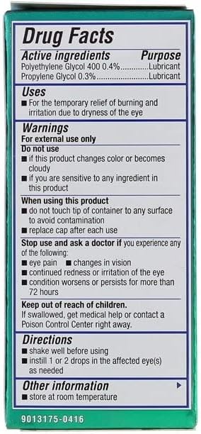 Systane Gel Drops, Anytime Protection 0.33 fl oz (10 ml) Pack of 5