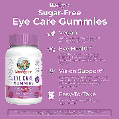 MaryRuth's Eye Care Gummies | Zeaxanthin and Lutein | 45 Day Supply