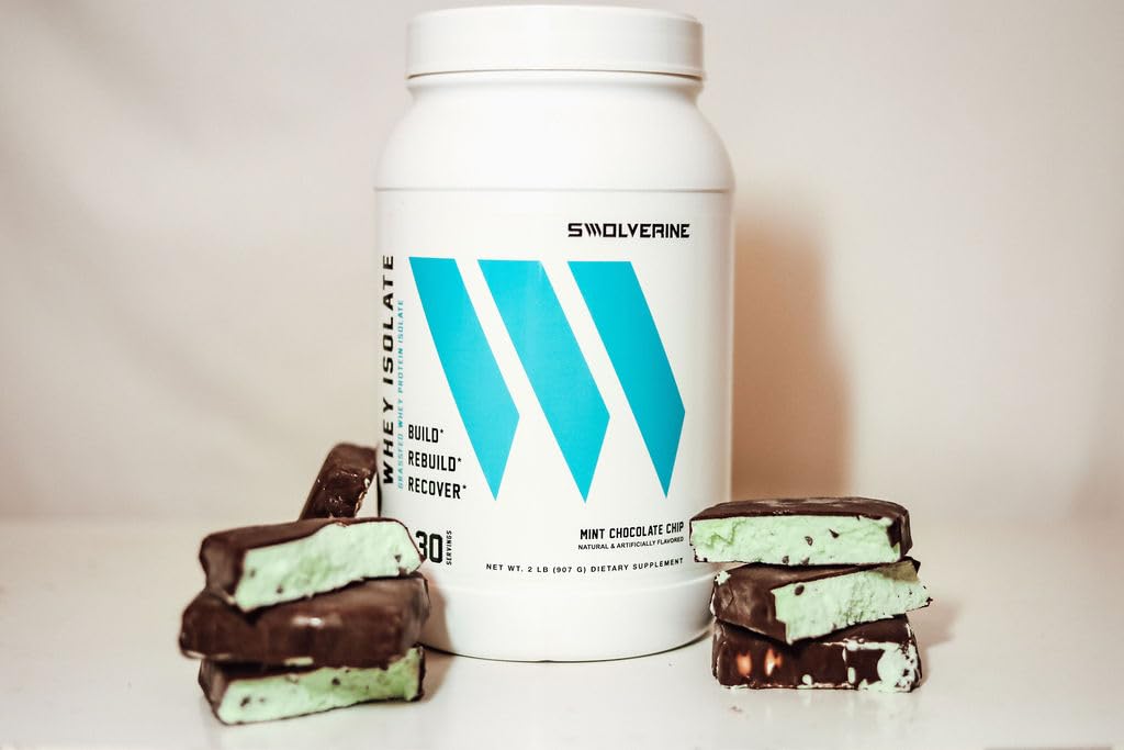 Swolverine Whey Protein Isolate | 26g Protein, Grass-Fed rBGH Free, Non-GMO