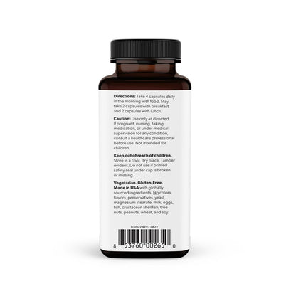 LifeSeasons Stem Boost-R - Stem Cell Support - Naturally Repair Damaged Tissue - Vitamin Supplement Rich in Antioxidants - Royal Jelly, Spirulina, Blueberry, Brown Seaweed & L-Carnosine - 120 Capsules