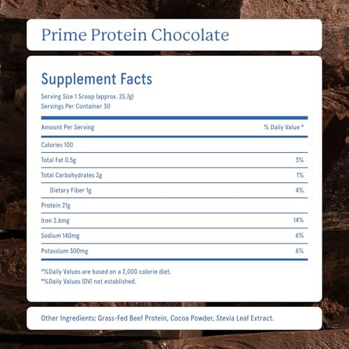 Equip Foods Chocolate & Vanilla Grass-Fed Isolate Beef Protein Powder - Paleo and Gluten Free Protein Powder - Helps Build and Repair Tissue, Gluten Free