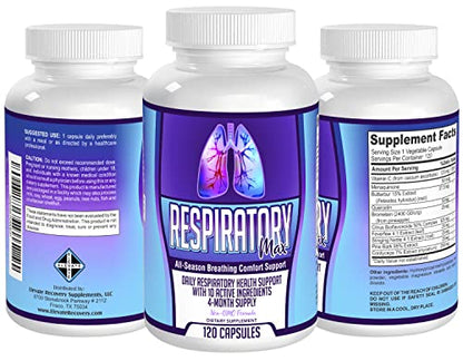 Respiratory-MAX (4-Month Supply) Respiratory Supplements