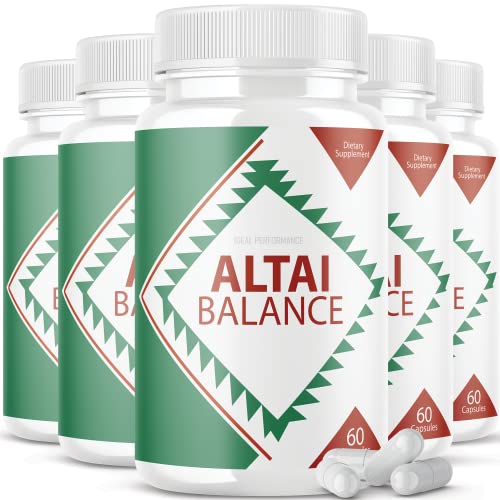 IDEAL PERFORMANCE (Official) Altai Balance Support Formula Pills Supplement (5 Pack)