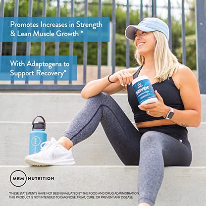MRM Nutrition Driven Pre-Workout Powder | Mixed Berry Flavored | 125mg Caffeine | Pure