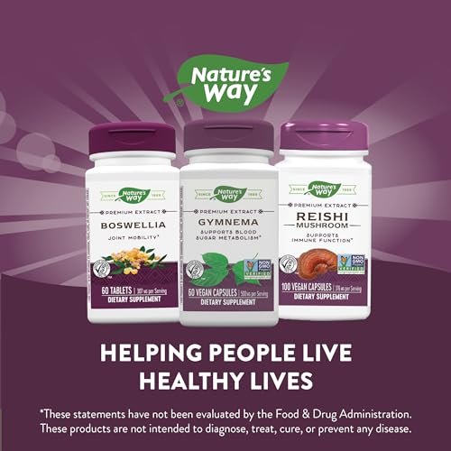 Nature's Way Gymnema Capsules, 500 mg per serving, 60 Count