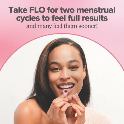 FLO PMS Gummies for Breakouts, Bloating, Cramps, & Mood – 30-Day Supply