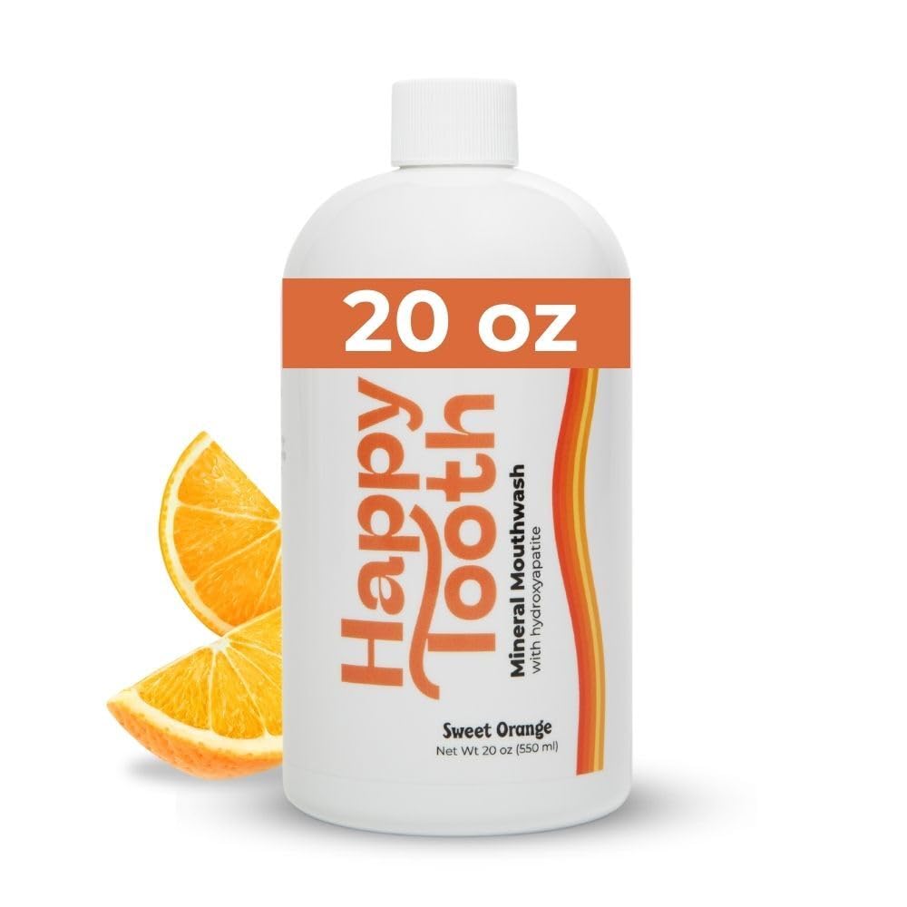 Hydroxyapatite Mouthwash, Remineralizing, Fresh Breath, Mint, 20 Fl Oz