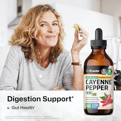MAUWE HERBS Cayenne Pepper Supplement - Organic Cayenne Pepper Tincture