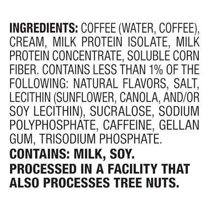Quest Nutrition Iced Coffee, Vanilla Latte, 1g of Sugar, 10g of Protein, 90 calories, 200mg